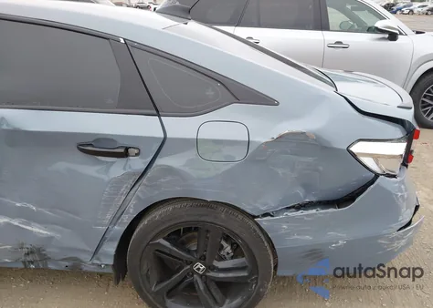 2021 Honda Accord Sport из США, поврежденный, VIN 1HGCV1F35MA014077